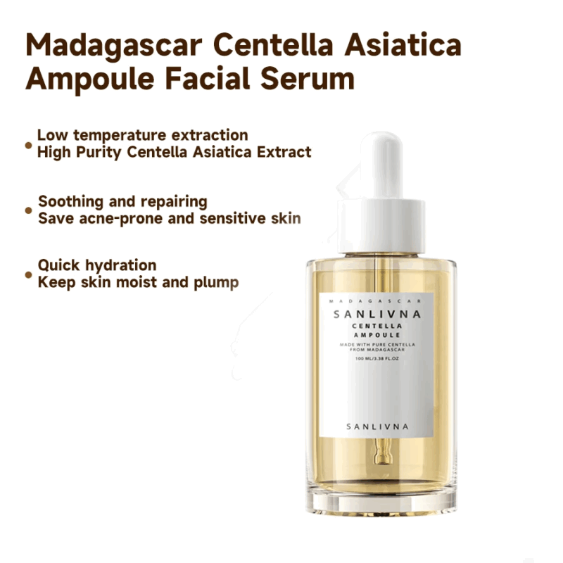 Asiatica Ampoule Facial Serum , Prone and Sensitive Skin