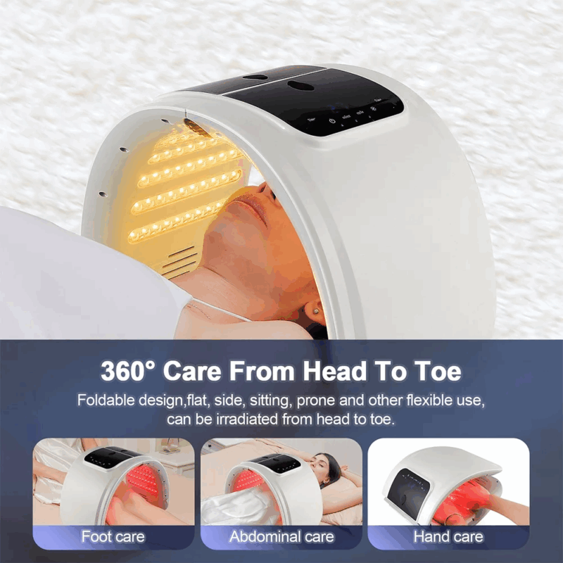Foreverlily LED Photon Facial Beauty Device – Skin Rejuvenation, Lifting & Spa Massager for Face & Body - Image 2
