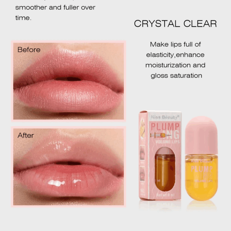 Long Lasting Lip Plumper Oil Instant Volumising Enhancer Lip Serum - Image 6
