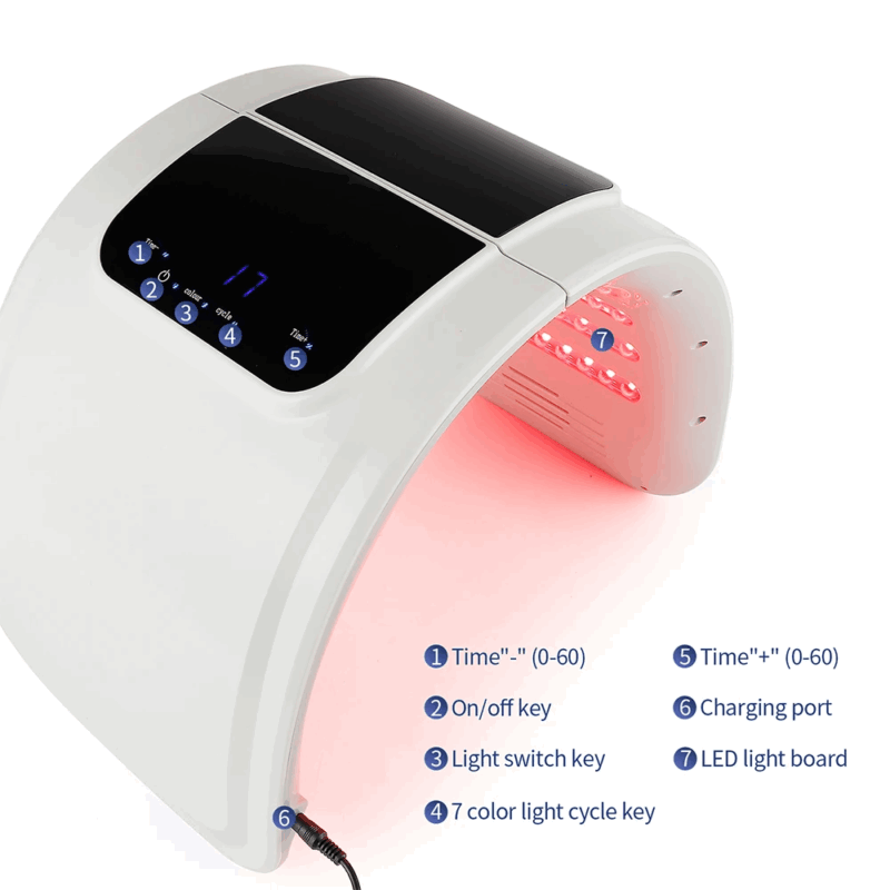 Foreverlily LED Photon Facial Beauty Device – Skin Rejuvenation, Lifting & Spa Massager for Face & Body - Image 4