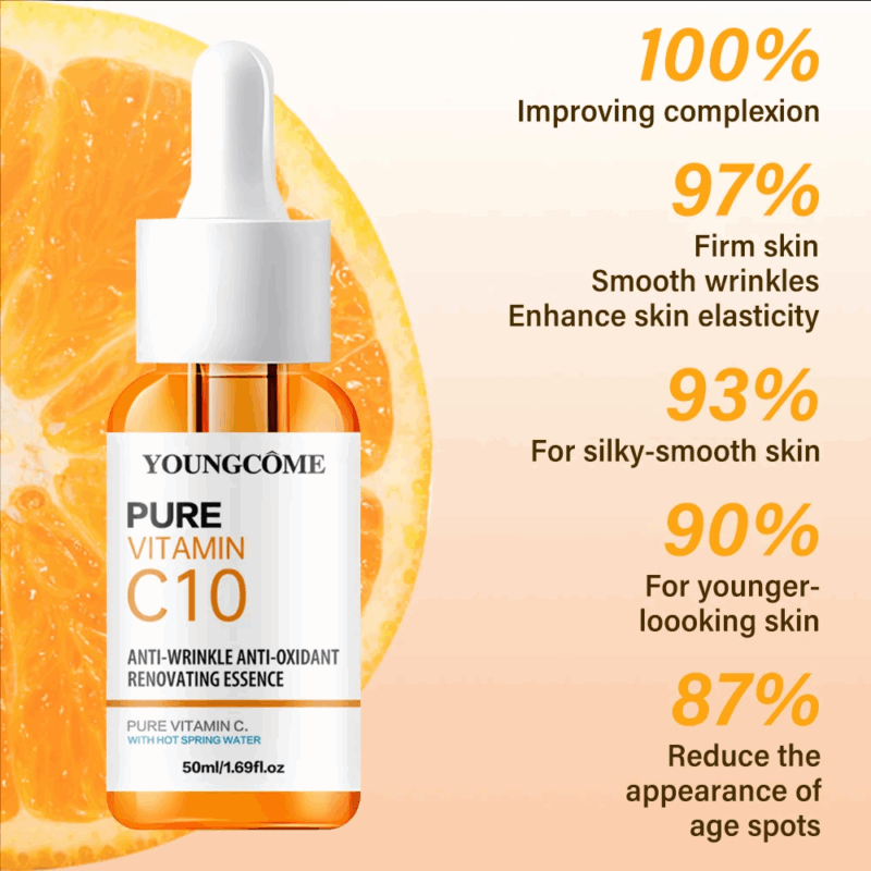 Vitamin C Facial Essence Hyaluronic Acid Dark Skin Brighten Serum - Image 6